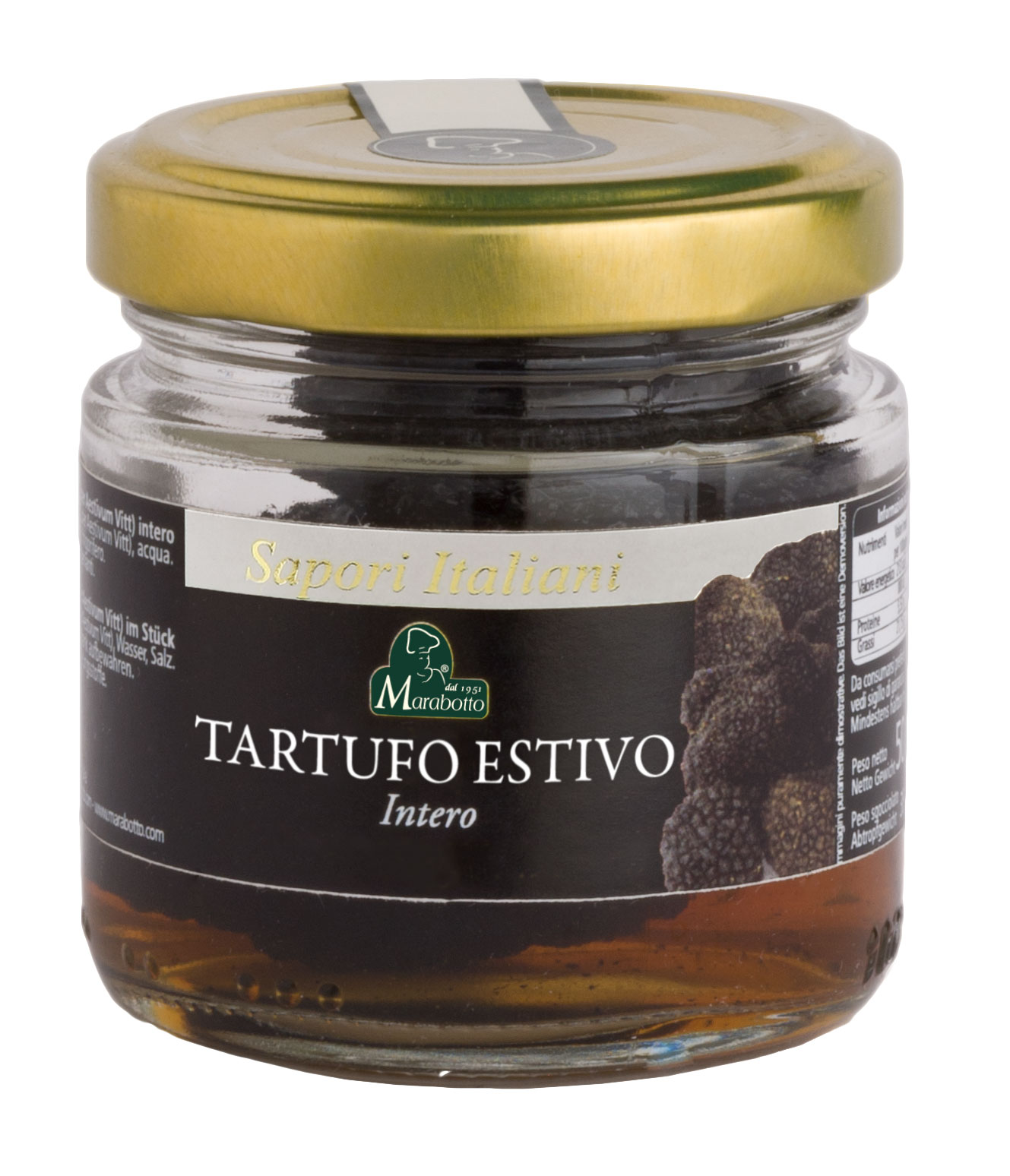 TARTUFO ESTIVO INTERO in salamoia (Tuber Aestivum)
