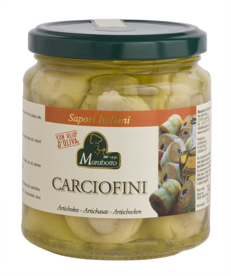 CARCIOFINI IN OLIO D'OLIVA