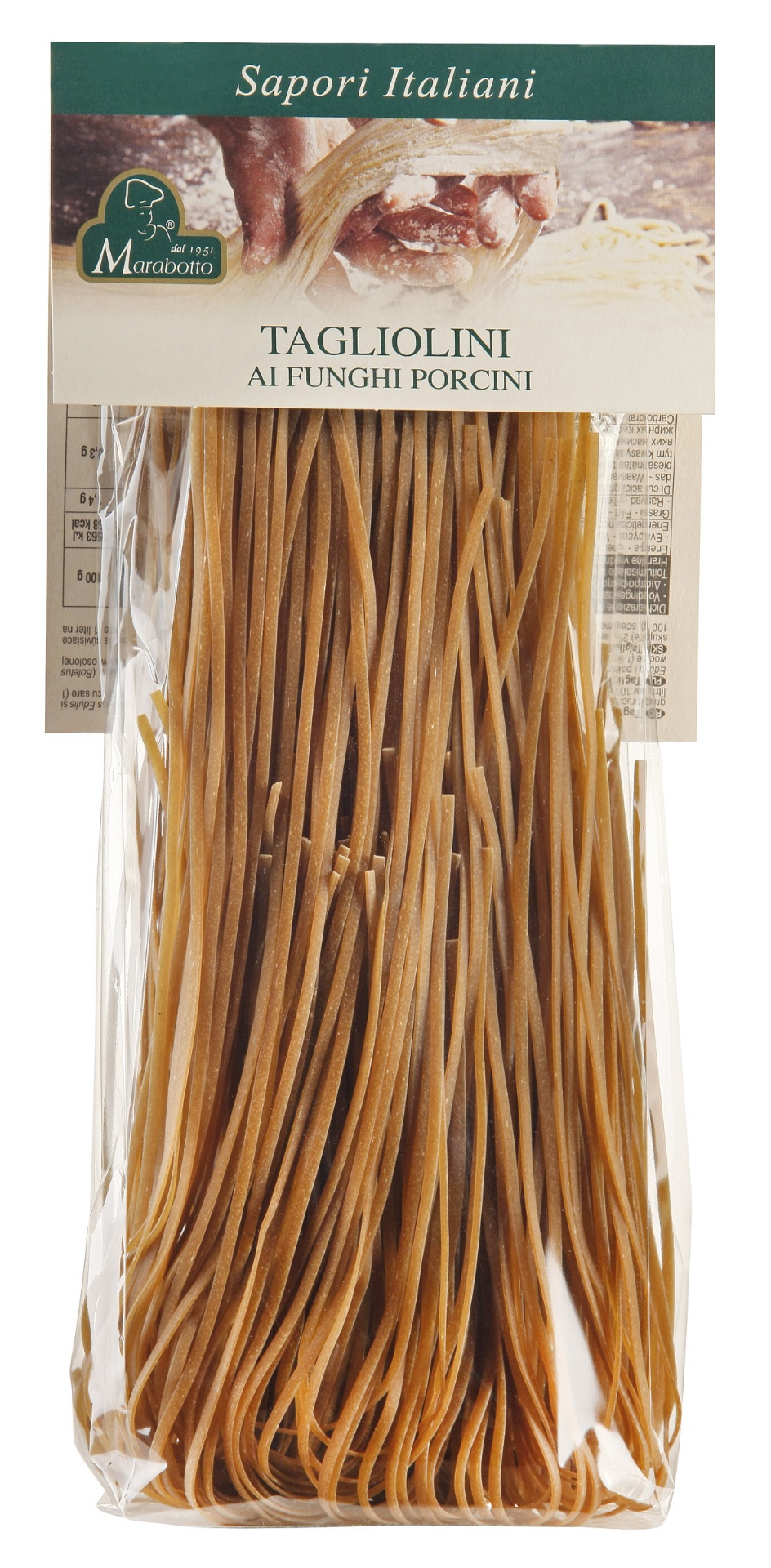TAGLIOLINI AI FUNGHI PORCINI