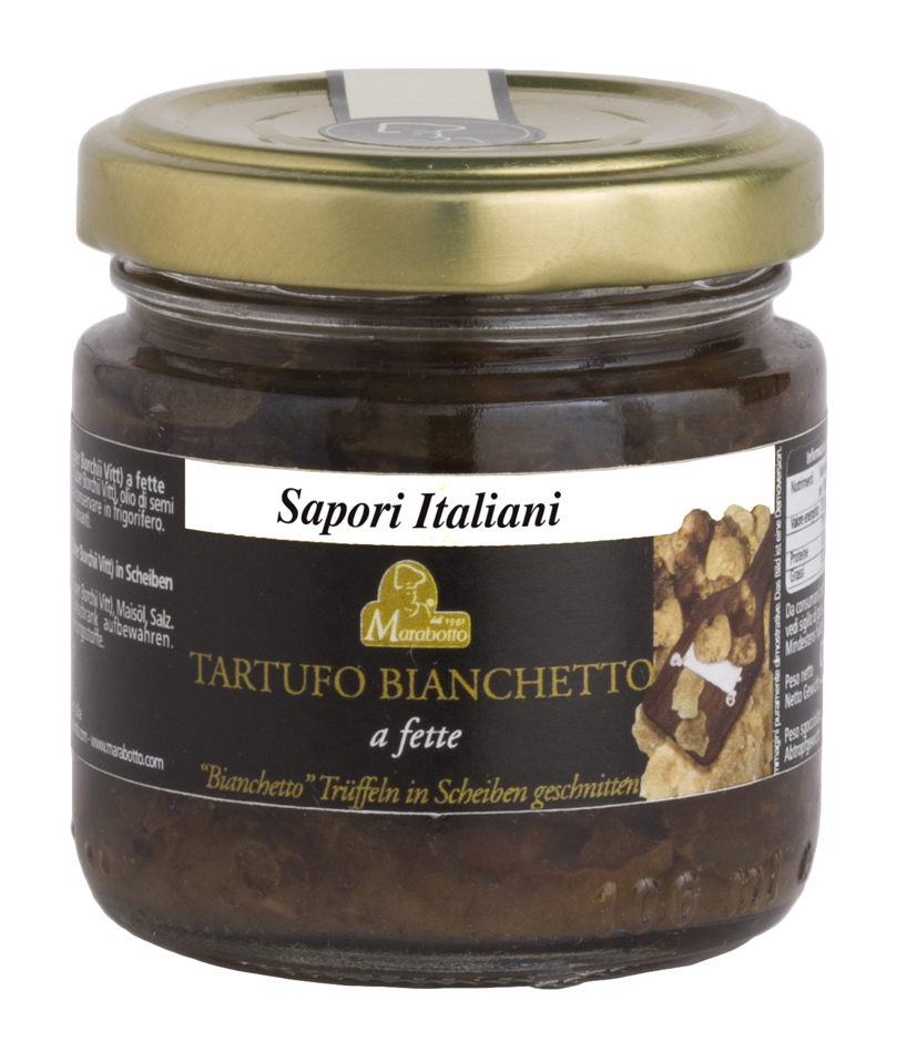 TARTUFO BIANCHETTO A FETTE IN OLIO (Tuber Borchi Vitt )