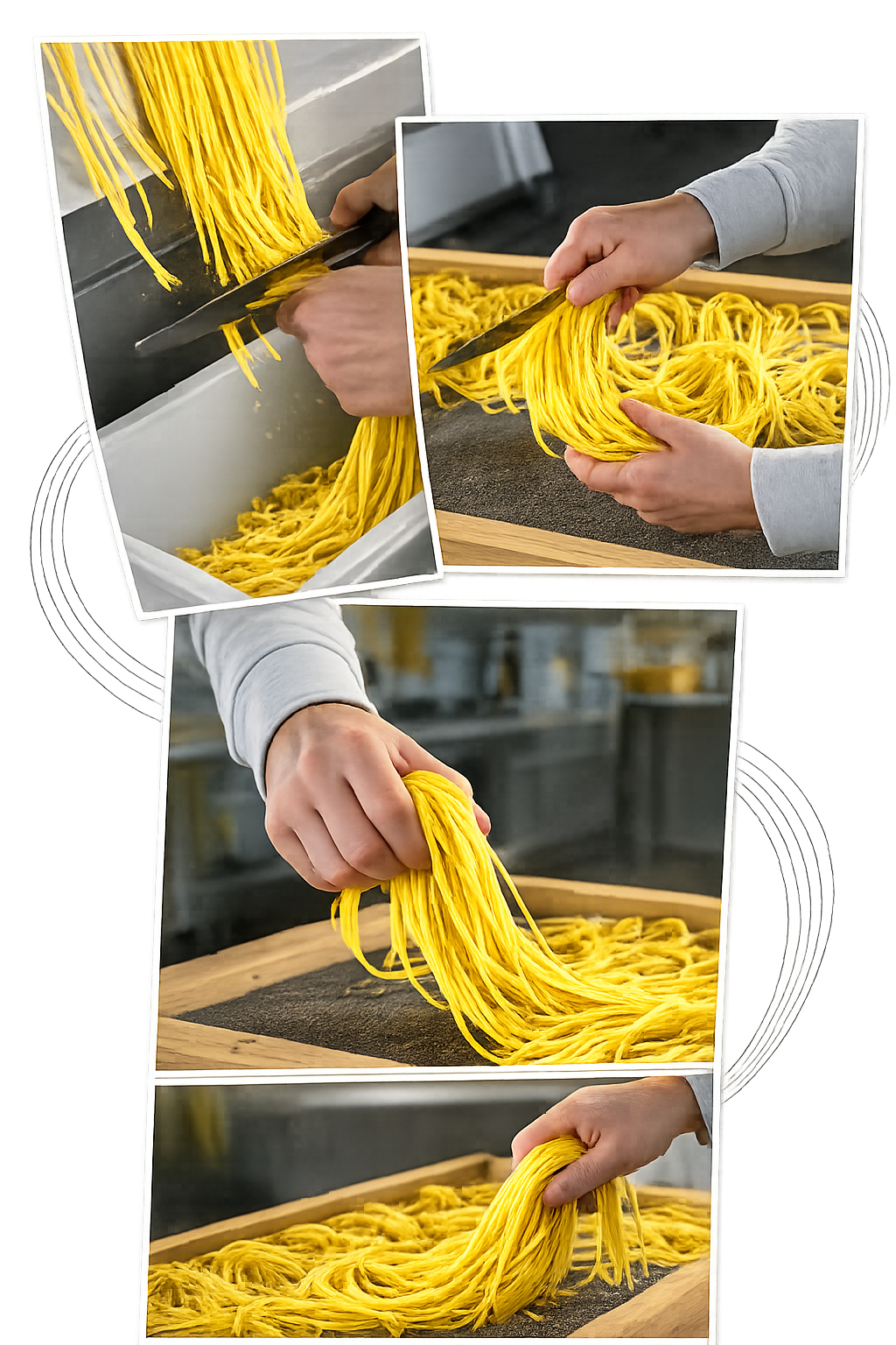 Artisan pasta Riflessi Gialli e Rossi — Marabotto