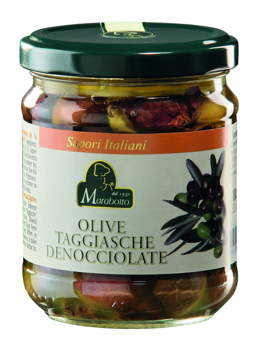 OLIVE TAGGIASCHE (denocciolate)