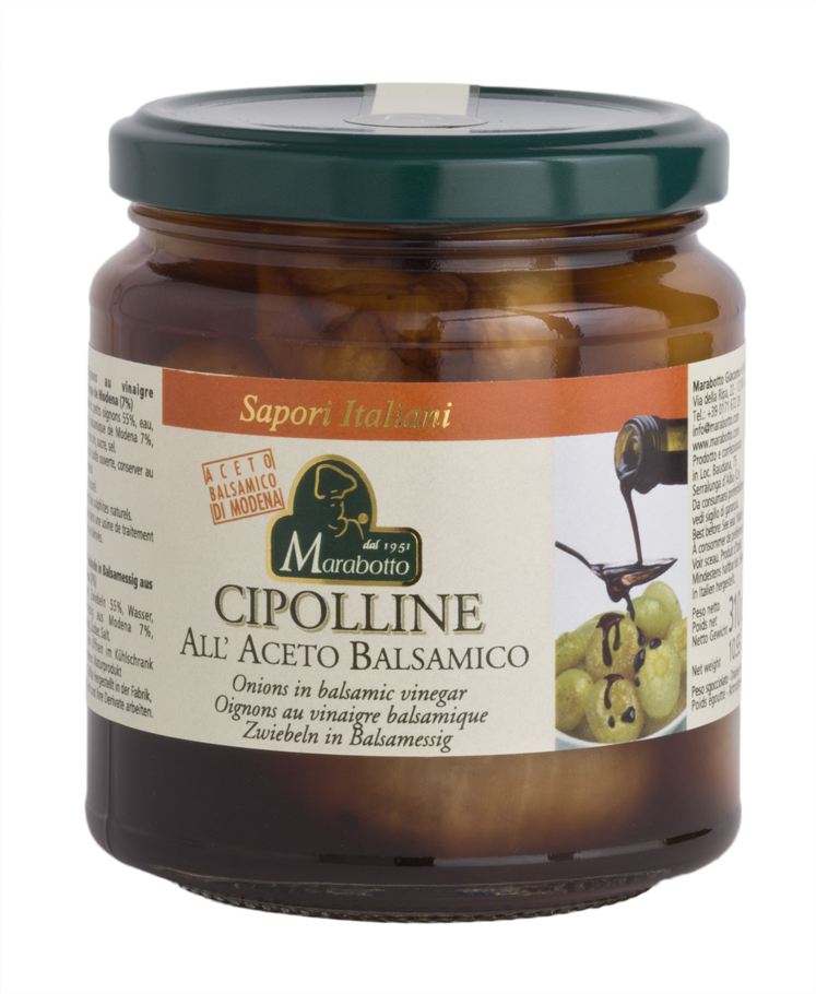 CIPOLLINE “ALL’ACETO BALSAMICO DI MODENA IGP”