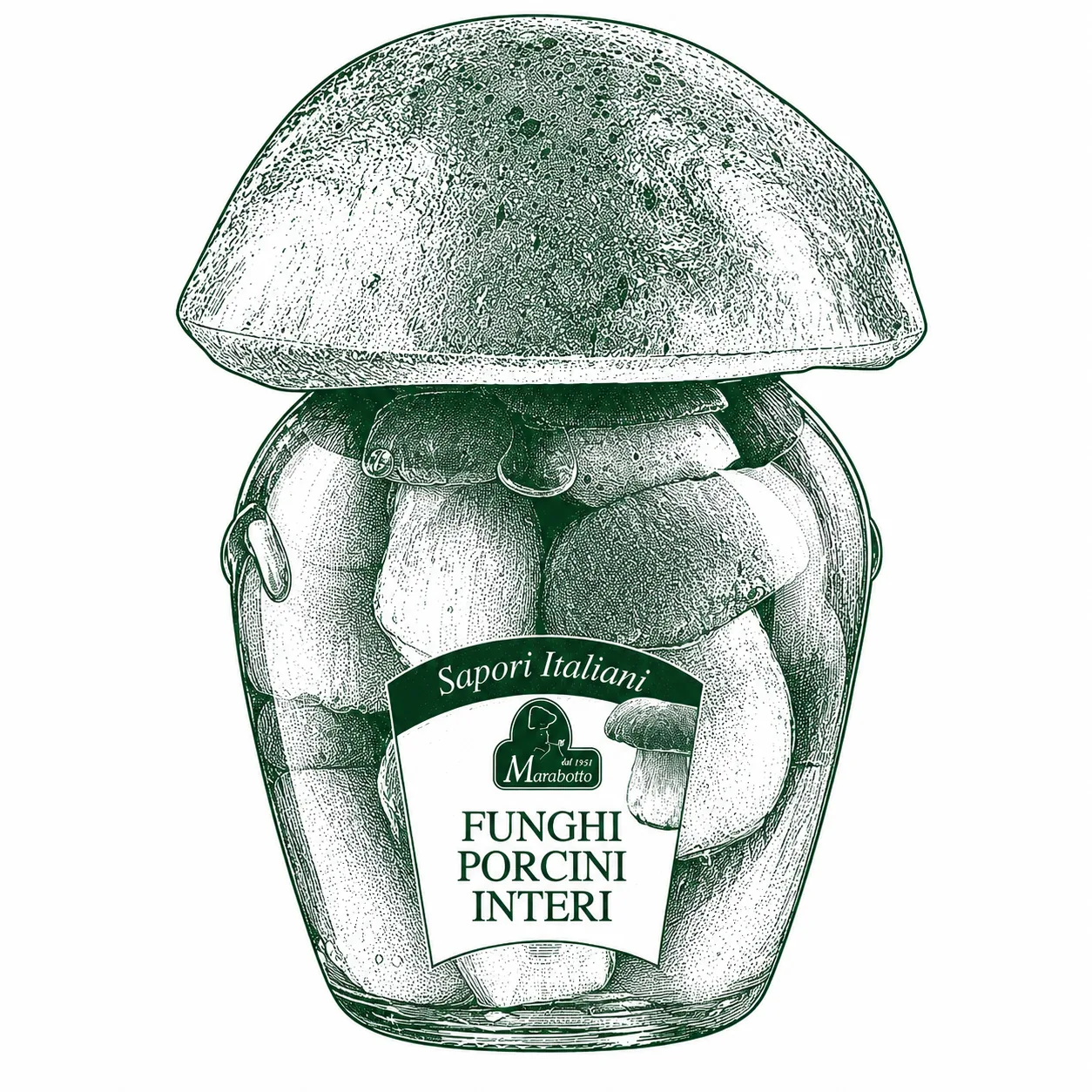 FUNGHI PORCINI INTERI