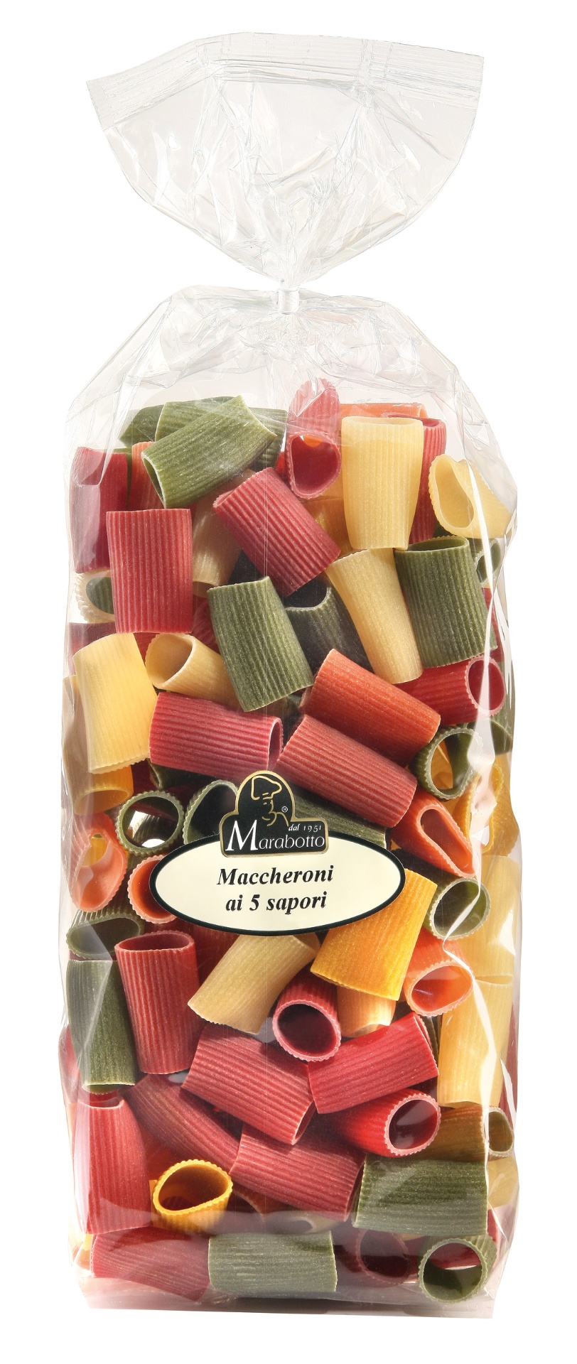 MACCHERONI MULTI-SAPORE (chiusura a ciuffo)
