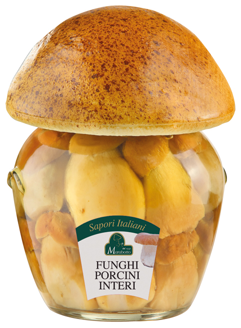 FUNGHI PORCINI INTERI IN OLIO D'OLIVA