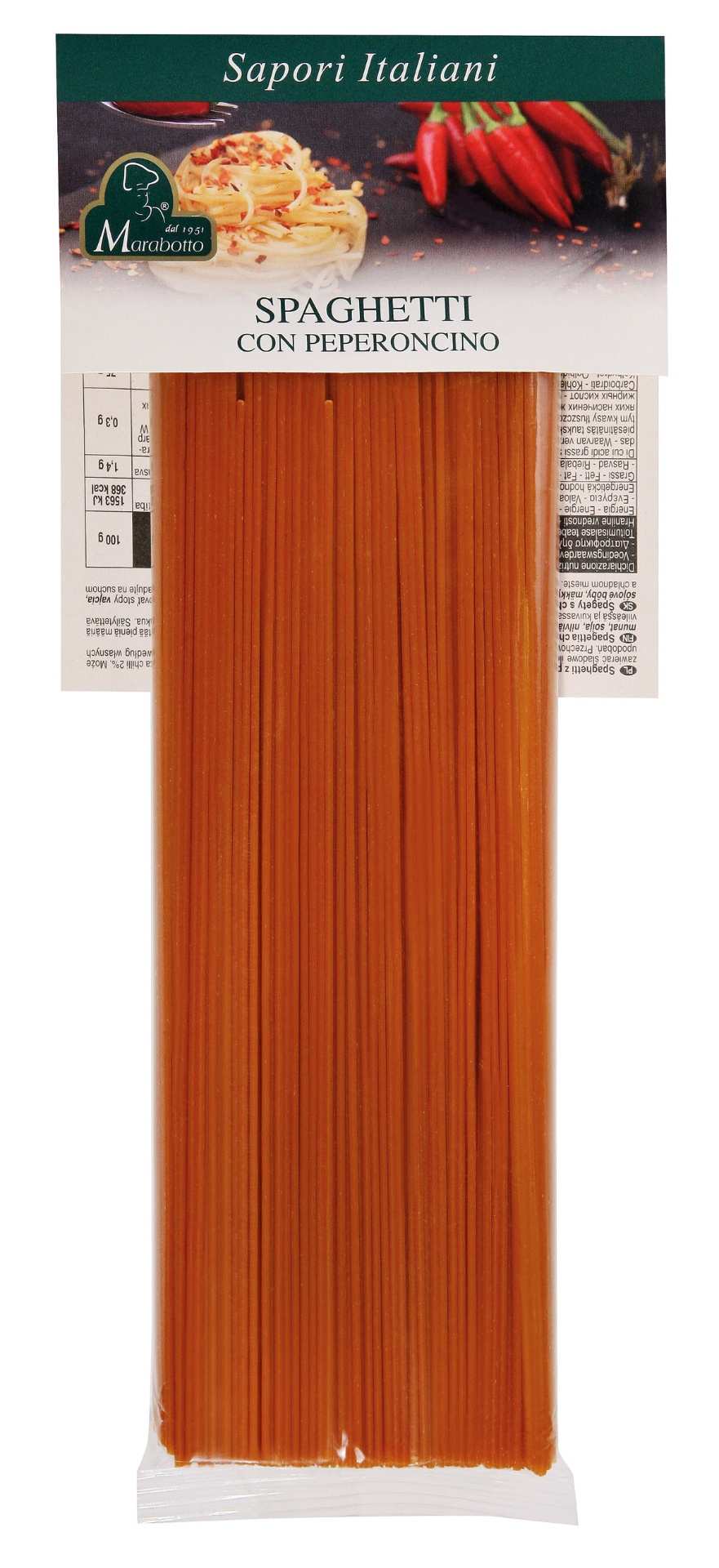 SPAGHETTI CON PEPERONCINO (26 cm)