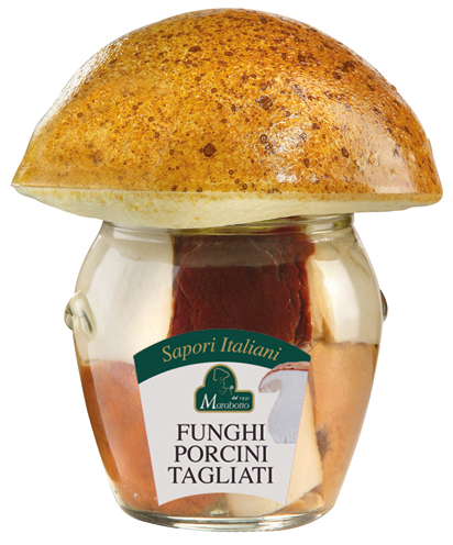 FUNGHI PORCINI TAGLIATI IN OLIO D'OLIVA