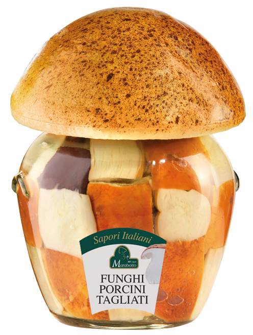 FUNGHI PORCINI TAGLIATI IN OLIO D'OLIVA