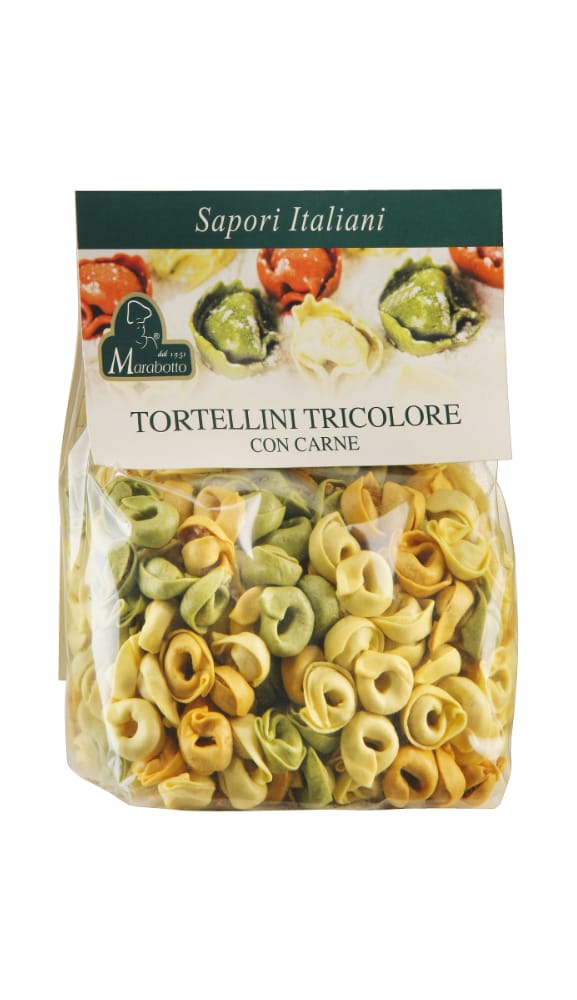 TORTELLINI TRICOLORI DI CARNE