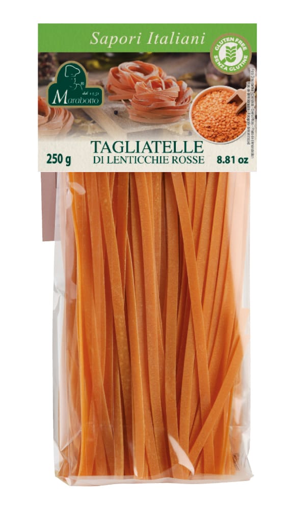 TAGLIATELLE DI LENTICCHIE ROSSE