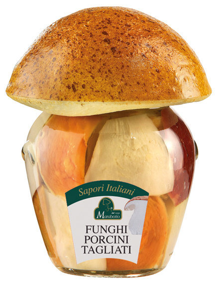 FUNGHI PORCINI TAGLIATI IN OLIO D'OLIVA