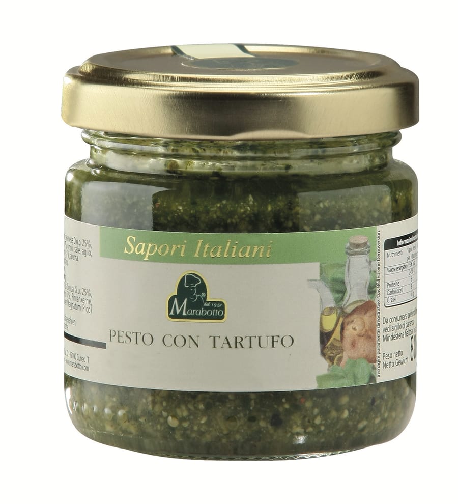 pesto alla genovese pesto con tartufo sapori italiani marabotto