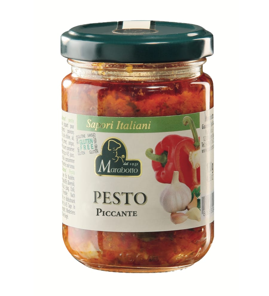 pesto alla genovese pesto piccante sapori italiani marabotto