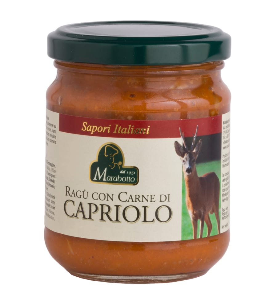 ragu di selvaggina ragu di capriolo sapori italiani marabotto