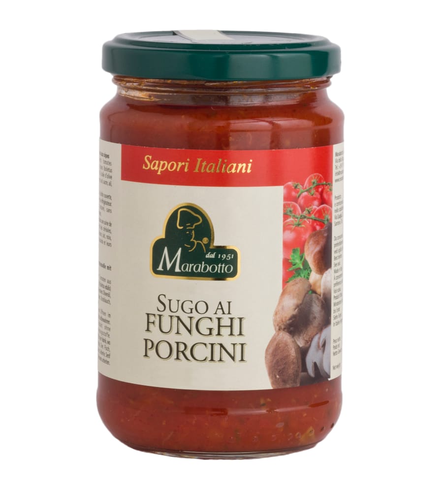 sughi per pasta sugo ai funghi porcini sapori italiani marabotto