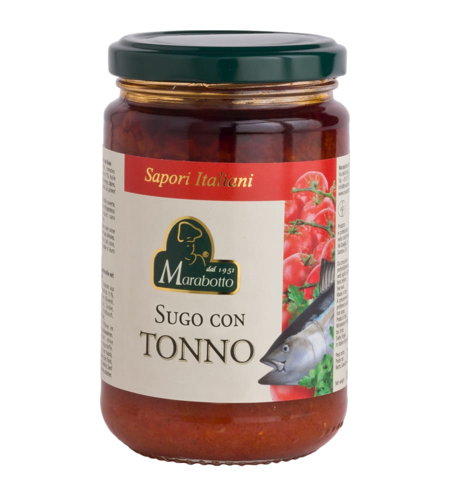 sughi per pasta sugo con tonno sapori italiani marabotto